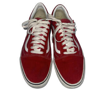 Vans Old Skool Sneakers Red Shoes #500714 Size 13